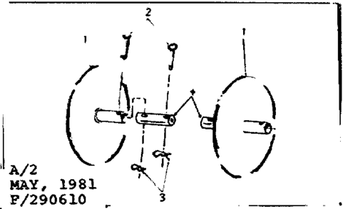 Replacement Parts Diagram and Parts List for 917290610  Craftsman Tiller