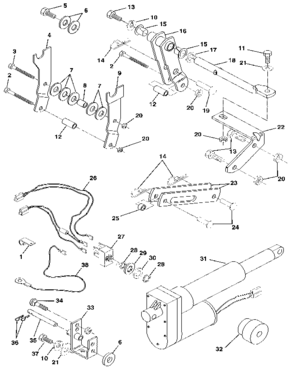 Part Location Diagram of 74760614 Craftsman Bolt