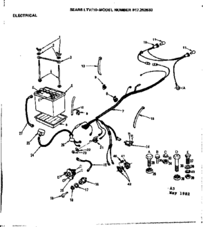Part Location Diagram of 7662J Craftsman Bulb