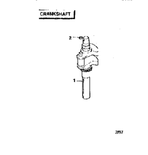 Part Location Diagram of 24-014-72 Craftsman Lawn & garden equipment engine crankshaft