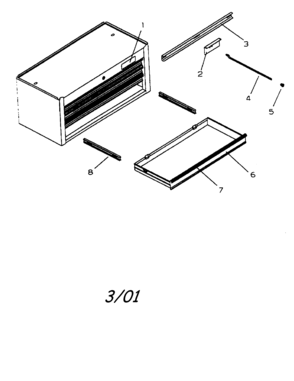 Part Location Diagram of T16985A2 Craftsman Rod