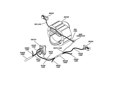 Wiring Diagram Diagram and Parts List for 315353450  Craftsman Table Saw