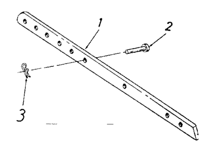 Drag Stake Stock No. 32-29086 Diagram and Parts List for SWEEPCULTIVATOR-29088  Craftsman Tiller