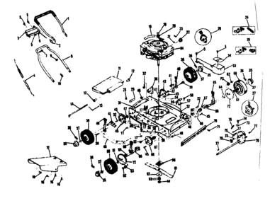 Part Location Diagram of 68122 Generac HARN LOWER PNL CODE:G&D