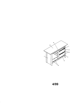 Part Location Diagram of A8633-EG Craftsman Drawer
