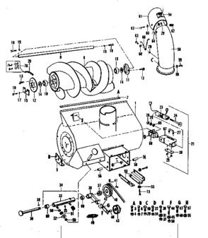 Part Location Diagram of 9033 Craftsman Header