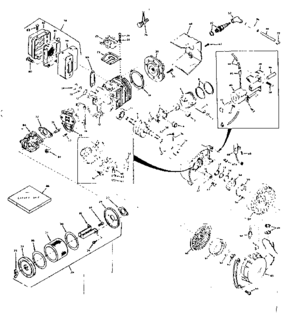 Part Location Diagram of 610707 Craftsman Condenser