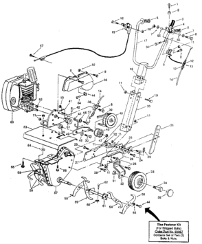 Part Location Diagram of 706-14505 MTD N Square Key 1/8 X 3/4