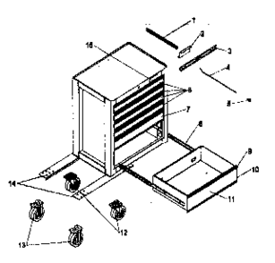 Part Location Diagram of 27246-ER Craftsman Channel