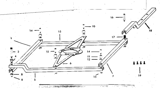 Part Location Diagram of 1157 Craftsman End bar