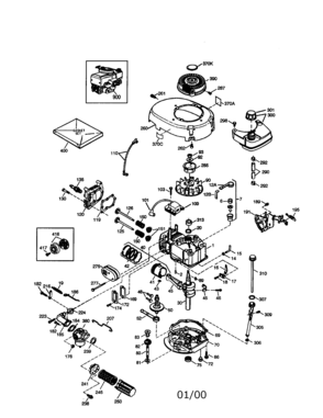 Part Location Diagram of 30580A Craftsman Coil assy. (incl. no. 12)