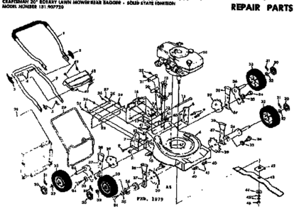 Part Location Diagram of 78279 Craftsman Upper handle