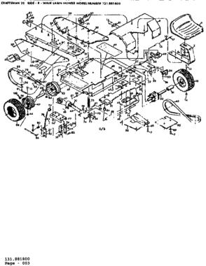 Part Location Diagram of 84379 Generac Im-52 Stator Assembly
