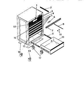 Part Location Diagram of T17380 Craftsman Trim