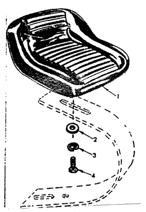 Replacement Parts Diagram and Parts List for 917265990  Craftsman Lawn Tractor