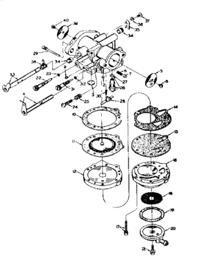 Part Location Diagram of 03270800 Craftsman Hex nut, 8-pack