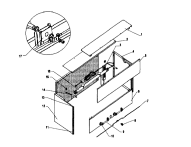 Tool Chest Diagram and Parts List for 70645270  Craftsman Tool Stand & Cart
