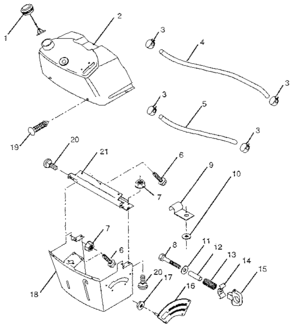 Dash Diagram and Parts List for 917256220  Craftsman Engine
