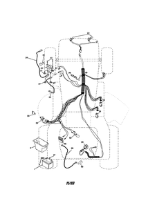 Diagram Diagram and Parts List for 917273350 Type 0 Craftsman Lawn Tractor