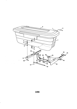 Part Location Diagram of 47494 Craftsman Skid, r.h.