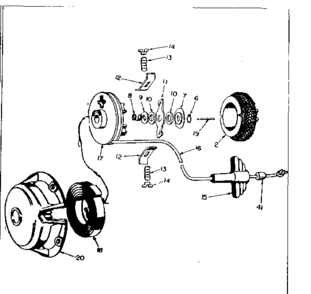 Rewind Starters #590292 Diagram and Parts List for 91760013  Craftsman Chainsaw