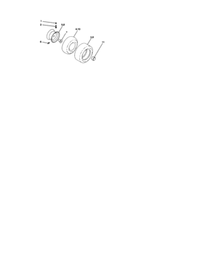 Wheels And Tires Diagram and Parts List for 917273802  Craftsman Lawn Tractor