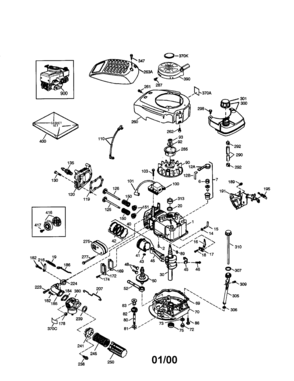 Part Location Diagram of 36921 Generac No. 8-32 X 7/8-inch Screw