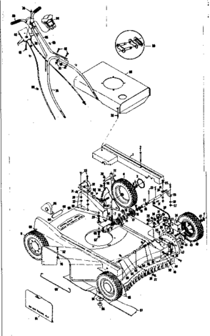 Part Location Diagram of 53811 Generac Bottle, Coolant Recovery