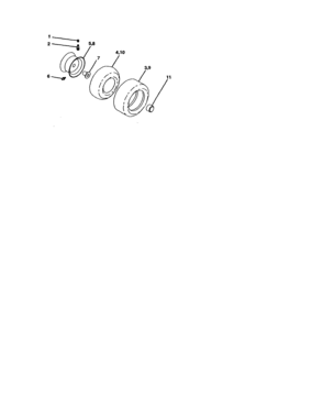 Wheels And Tires Diagram and Parts List for 917277430  Craftsman Lawn Tractor