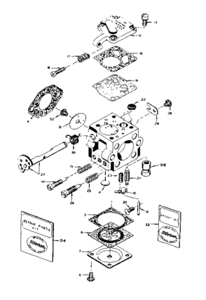 Part Location Diagram of 34052 Generac OBS ROTOR ASY