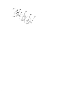 Wheels And Tires Diagram and Parts List for 917274352  Craftsman Lawn Tractor