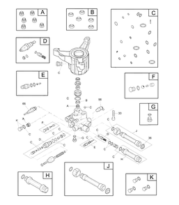 Pump (80021775) Diagram and Parts List for CMXGWAS021022  Craftsman Pressure Washer