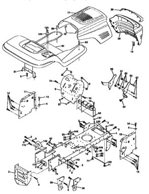 Part Location Diagram of 155217 Craftsman Lens Grille