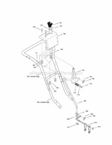 Page I Diagram and Parts List for C950-52119-3  Craftsman Snow Blower