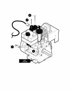Page J Diagram and Parts List for C950-52915-0  Craftsman Snow Blower