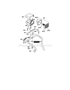 Page H Diagram and Parts List for C950-52919-0  Craftsman Snow Blower