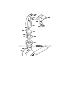 Page F Diagram and Parts List for C950-52930-0  Craftsman Snow Blower
