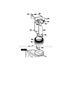 Page E Diagram and Parts List for C950-52935-1  Craftsman Snow Blower