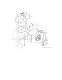 Engine Diagram and Parts List for C950521193  Craftsman Snow Blower