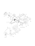 Auger Housing Diagram and Parts List for C950521193  Craftsman Snow Blower