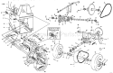 Wheel Assembly Diagram and Parts List for C950523403  Craftsman Snow Blower