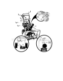 Decals Diagram and Parts List for C950524302A  Craftsman Snow Blower