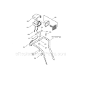 Headlight Diagram and Parts List for C950524312A  Craftsman Snow Blower