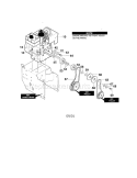 Engine Diagram and Parts List for C950529300  Craftsman Snow Blower