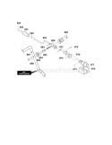 Chute Rod Diagram and Parts List for C950529300  Craftsman Snow Blower