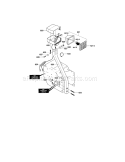 Headlight Diagram and Parts List for C950529300  Craftsman Snow Blower