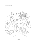 Engine / Frame Diagram and Parts List for C950529480  Craftsman Snow Blower