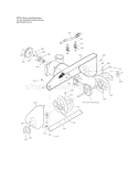 Part Location Diagram of 1738041BCYP Murray Auger Assembly Right Hand