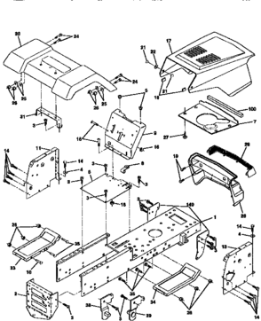 Part Location Diagram of 156275X010 Craftsman Dash silkscr
