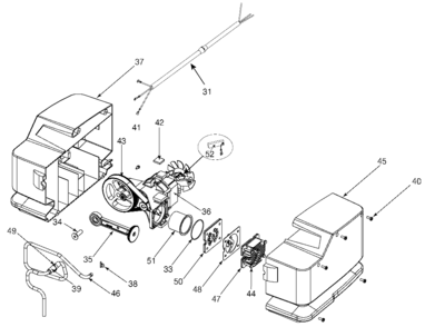 PUMP Diagram and Parts List for 919-15212 Type 1 Craftsman Compressor